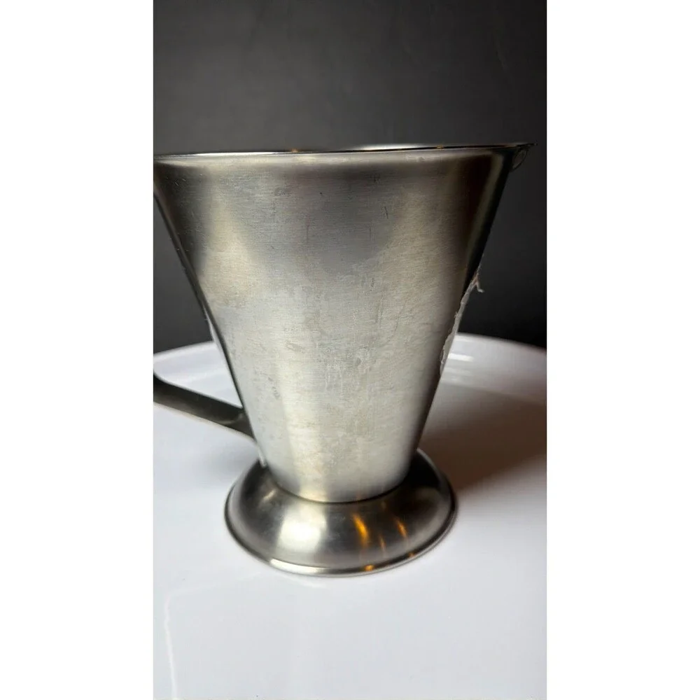 Vintage AMCO Houseworks See-Thru Measure 2 Qt Stainless Steel Measuring Cup 8362